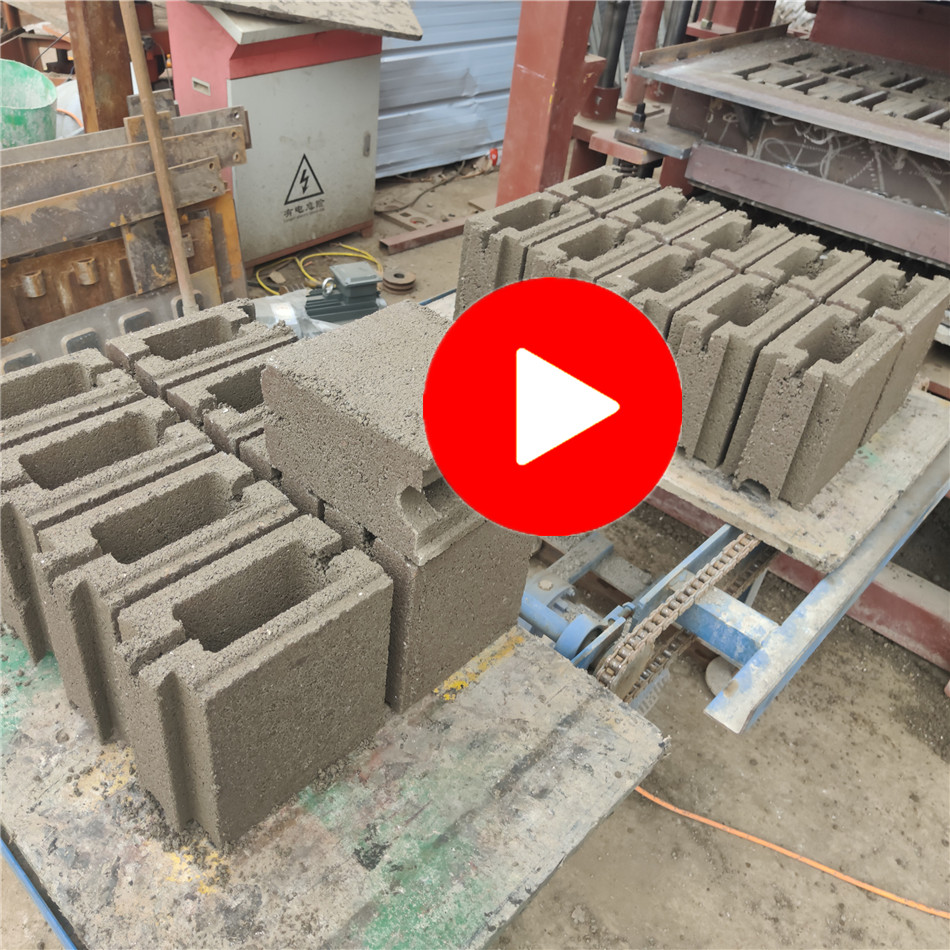 QT4-18C automatic hydraulic concrete clay lego block machine for male female interlocking blocks